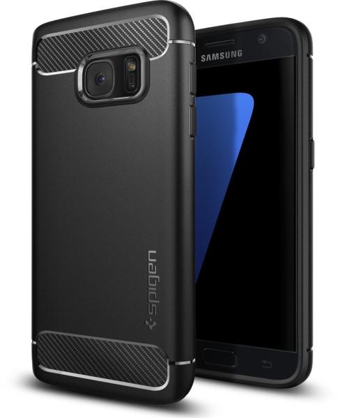 Spigen Rugged Armor - Samsung Galaxy S7 case black (555CS20007) (Husa  telefon mobil) - Preturi
