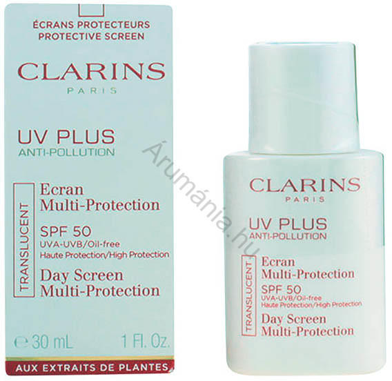 Vásárlás: Clarins UV Plus anti-pollution SPF 50 30ml Naptej, napolaj árak  összehasonlítása, UV Plus anti pollution SPF 50 30 ml boltok