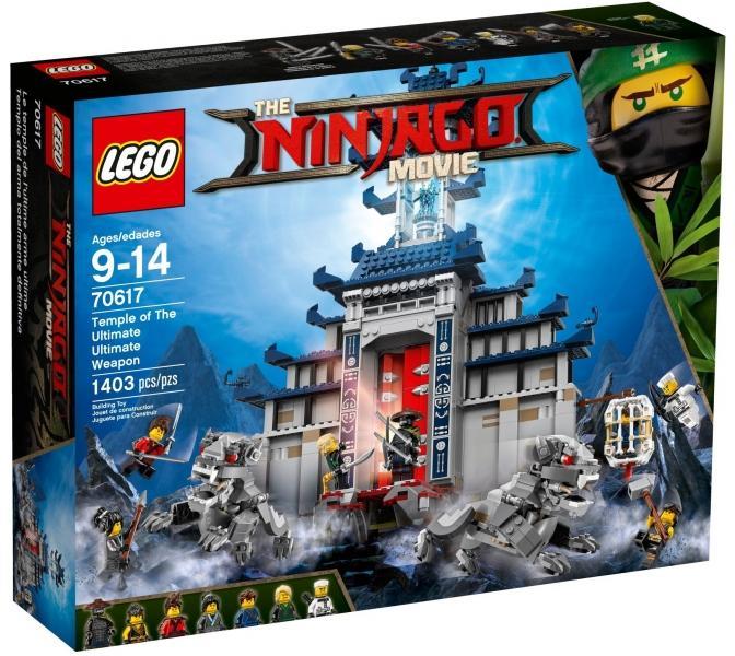 Vásárlás: LEGO® The NINJAGO® Movie - Temple of the Ultimate Weapon (70617)  LEGO árak összehasonlítása, The NINJAGO Movie Temple of the Ultimate Weapon  70617 boltok