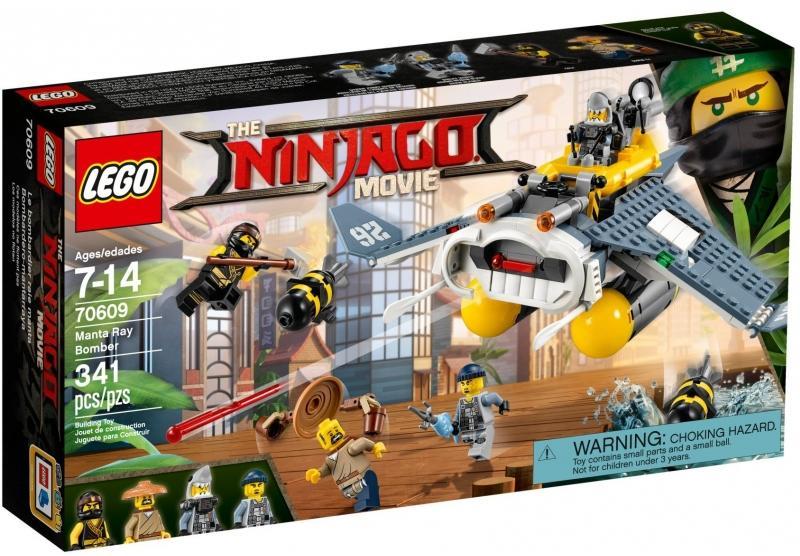 Vásárlás: LEGO® The NINJAGO® Movie - Manta Ray Bomber (70609) LEGO árak  összehasonlítása, The NINJAGO Movie Manta Ray Bomber 70609 boltok