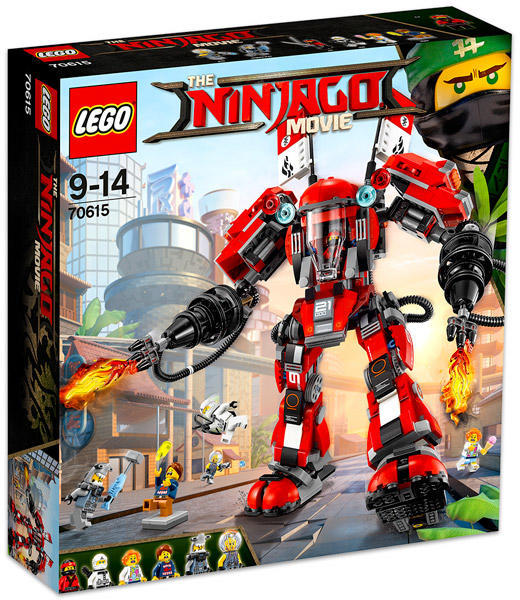 Vásárlás: LEGO® The NINJAGO® Movie - Fire Mech (70615) LEGO árak  összehasonlítása, The NINJAGO Movie Fire Mech 70615 boltok