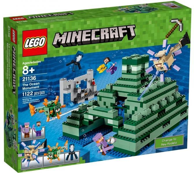 Vásárlás: LEGO® Minecraft® - Emlékmű az óceán partján (21136) LEGO árak  összehasonlítása, Minecraft Emlékmű az óceán partján 21136 boltok