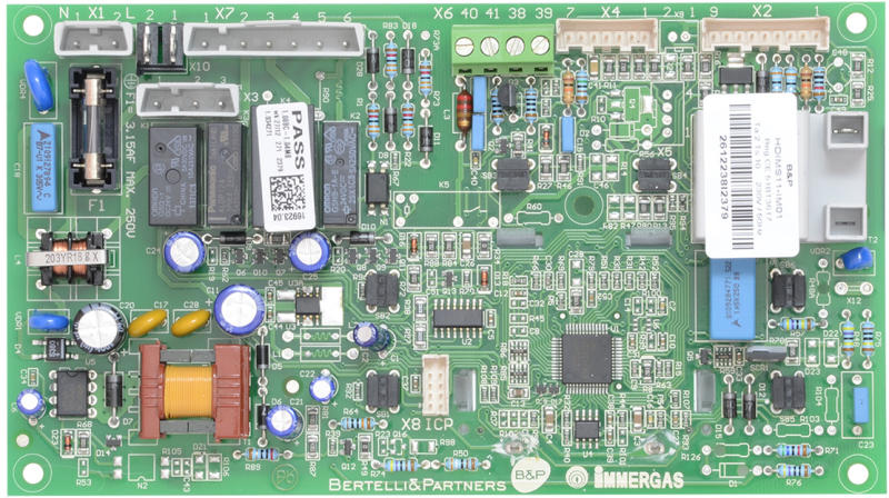 Immergas Placa electronica pentru centrala termica Immergas Mini 24 3E, cod  piesa 1.034271 (1.034271) (Accesorii aer condiţionat şi încalzire) - Preturi