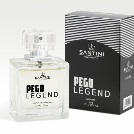 SANTINI Pego Legend Herren Parfum – Eau De Parfum Mit Französischen Ölen, 50 Ml Spray
