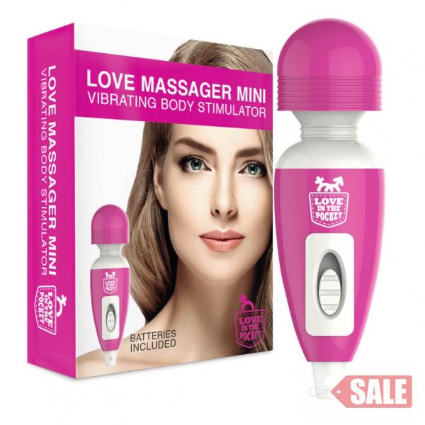 Love Wand mini masszírozó vibrátor