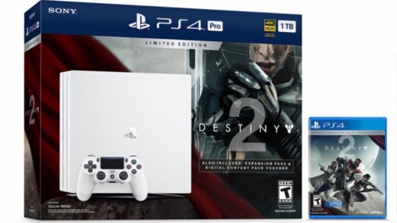 Sony PlayStation 4 Pro Glacier White 1TB (PS4 Pro 1TB) Destiny 2 Limited  Edition vásárolj már 0 Ft-tól
