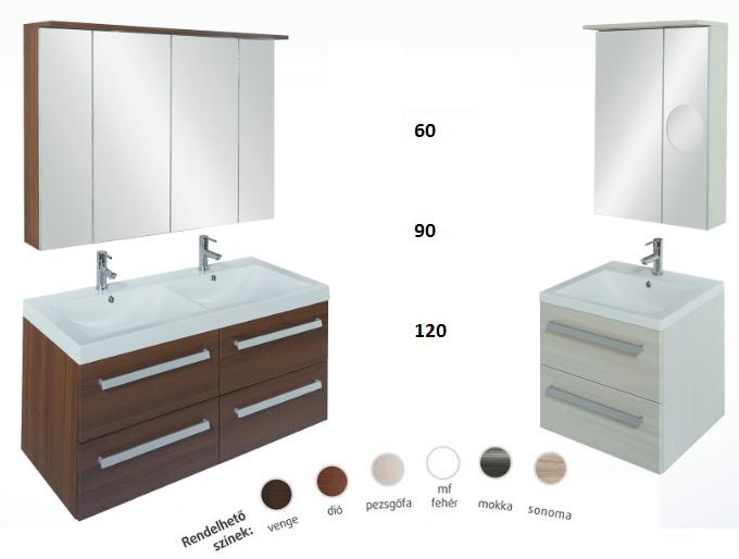 Vásárlás: TBOSS Modena 90 komplett Fürdőszoba bútor árak összehasonlítása,  Modena90komplett boltok