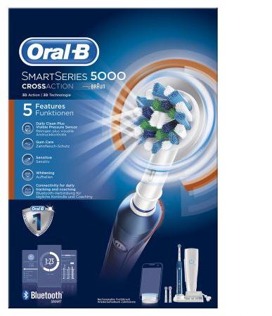 Oral-B Smart Series 5000 Cross Action elektromos fogkefe vásárlás, olcsó  Oral-B Smart Series 5000 Cross Action elektromos fogkefe árak, akciók