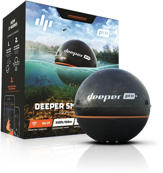 Deeper Smart Sonar Pro+ (5351502) (Sonar pescuit) - Preturi