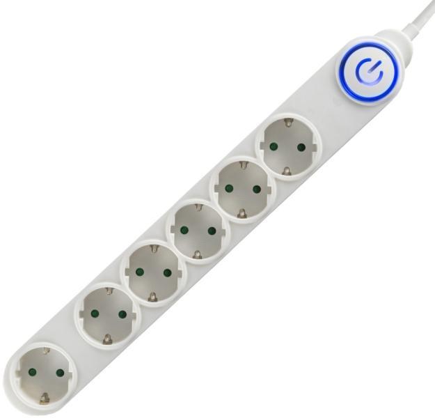 6 Plug 1,5 m Switch (NV 06TK/WH)