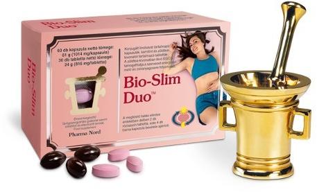 Bio slim fogyókúrás tabletta, Bio-Slim Duo™ tabletta + kapszula