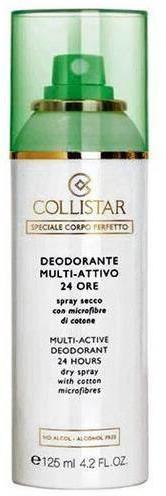 Collistar Perfect Boby Multi-Active 24h Deodorant Dry Spray 125 ml | 4.2 fl  oz