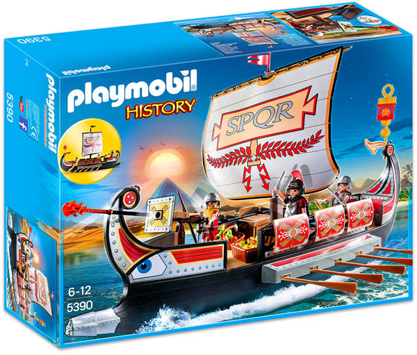 Vásárlás: Playmobil Római Hadihajó (5390) Playmobil árak összehasonlítása,  Római Hadihajó 5390 boltok