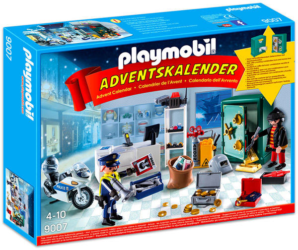 Playmobil Calendar Crăciun Hoţ De Bijuterii Prins De Poliţie (9007) ( Playmobil) - Preturi