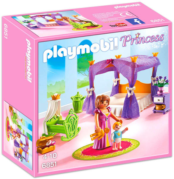 Playmobil Dormitor Regal Cu Leagăn (6851) (Playmobil) - Preturi