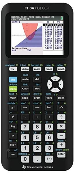 Texas Instruments TI‑84 Plus CE-T (84PLCE/TBL/4E6) (Calculator de birou) -  Preturi
