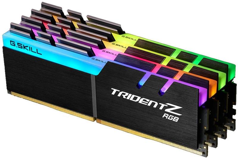 Trident Z RGB 64GB (4x16GB) DDR4 3600MHz F4-3600C17Q-64GTZR