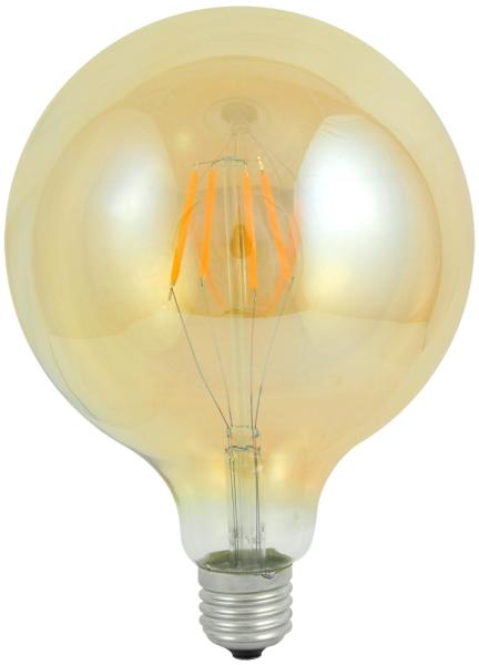 LED izzó FILAMENT VINTAGE E27/3, 7W/230V 125x180mm 2200K SA0613 (SA0613)