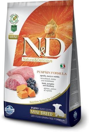 Grain Free Dog Puppy Mini Lamb & Blueberries With Pumpkin 2,5 kg