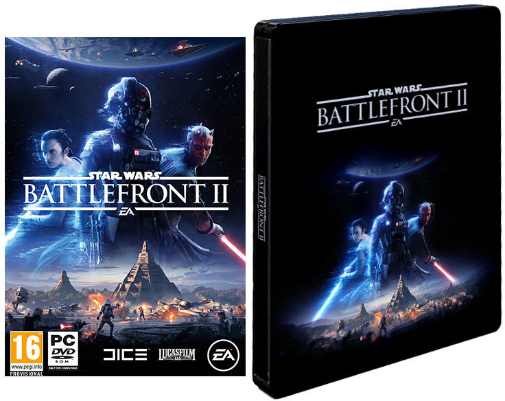 Electronic Arts Star Wars Battlefront II (2017) [Steelbook Edition] (PC)  játékprogram árak, olcsó Electronic Arts Star Wars Battlefront II (2017)  [Steelbook Edition] (PC) boltok, PC és konzol game vásárlás