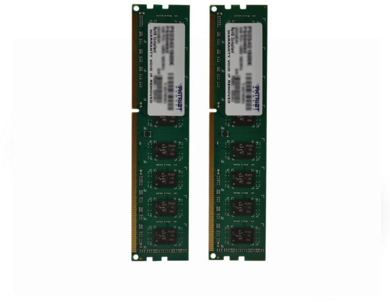 Patriot 4GB (2x2GB) DDR3 1600MHz PSD34G1600KH memória modul vásárlás, olcsó  Memória modul árak, memoria modul boltok