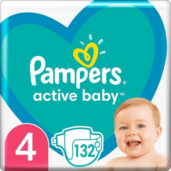 pampers active baby 4 mega pack