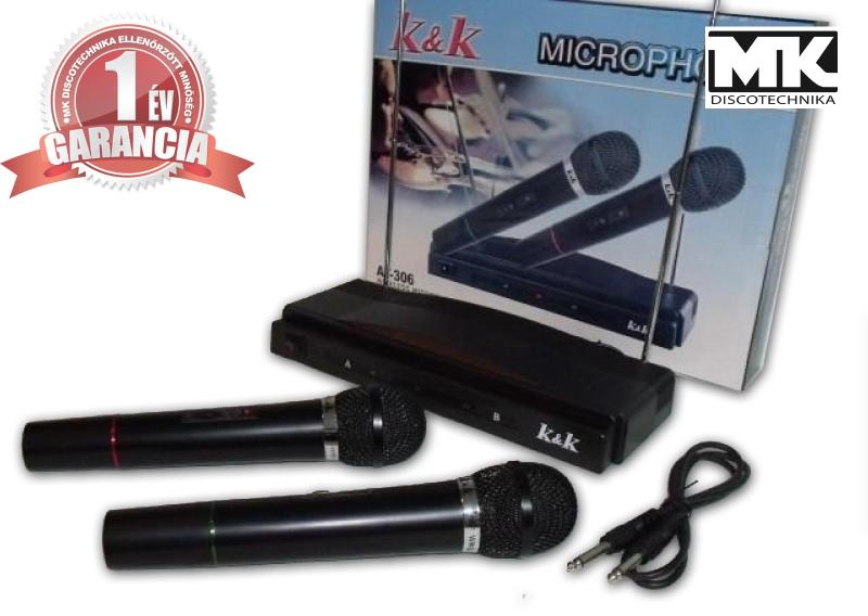 Vásárlás: K&K Sound Systems AT-306 VHF Mikrofon árak összehasonlítása, AT  306 VHF boltok