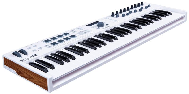 ARTURIA KeyLab Essential 61 MK2 ホワイト Arturia KeyLab Essential 61 White (Controler MIDI) - Preturi