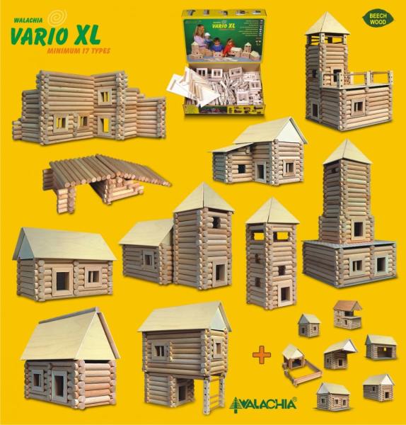 Vásárlás: Walachia VARIO XL fa építőjáték készlet Egyéb építőjáték árak  összehasonlítása, VARIOXLfaépítőjátékkészlet boltok
