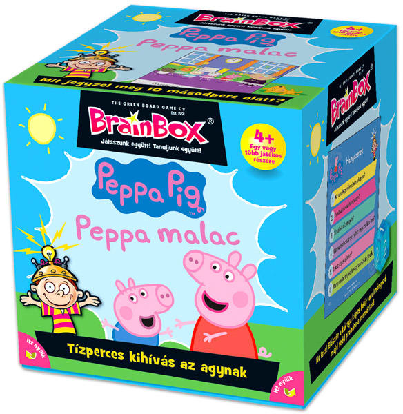 Vásárlás: Green Board Game BrainBox - Peppa malac Társasjáték árak  összehasonlítása, BrainBox Peppa malac boltok