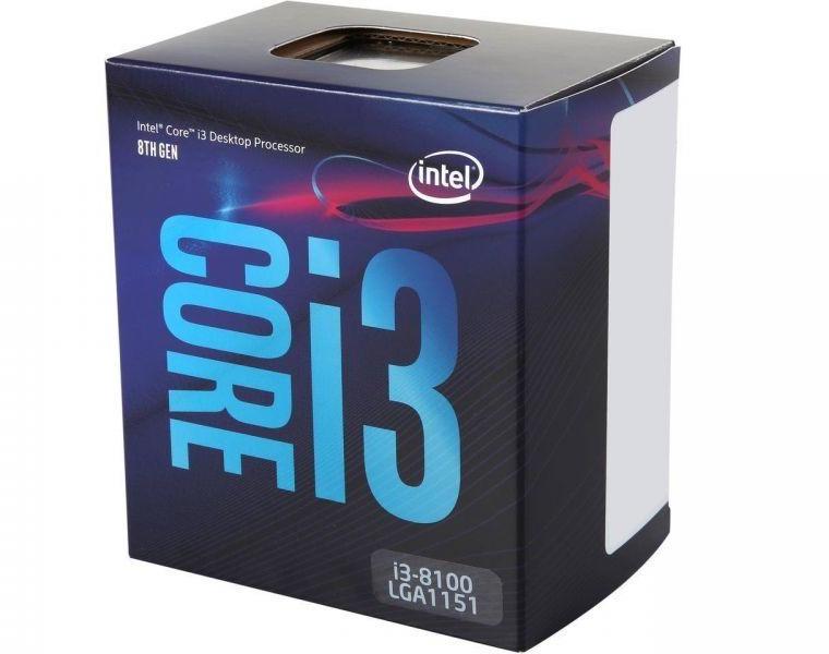 Intel Core i3-8100 4-Core 3.6GHz LGA1151 Box (EN) vásárlás, olcsó Processzor  árak, Intel Core i3-8100 4-Core 3.6GHz LGA1151 Box (EN) boltok