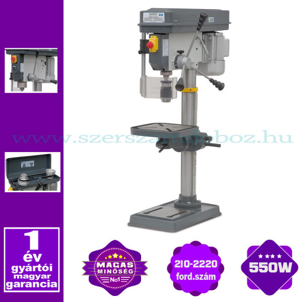 Vásárlás: Stürmer Optimum B20 230V (3008201) Asztali fúrógép, állványos  fúrógép árak összehasonlítása, Optimum B 20 230 V 3008201 boltok
