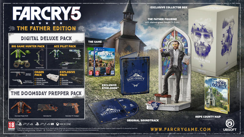 Vásárlás: Ubisoft Far Cry 5 [The Father Edition] (Xbox One) Xbox One játék  árak összehasonlítása, Far Cry 5 The Father Edition Xbox One boltok