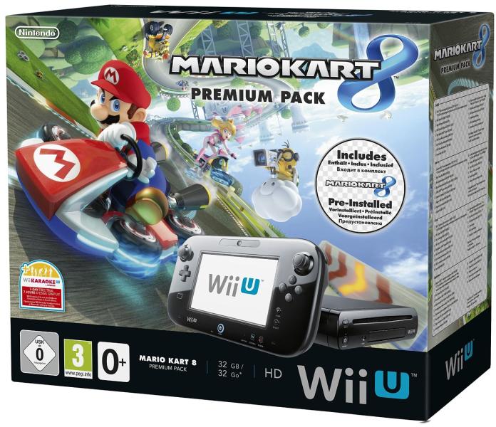 Nintendo Wii U Premium Pack 32GB + Mario Kart Preturi, Nintendo Wii U  Premium Pack 32GB + Mario Kart magazine