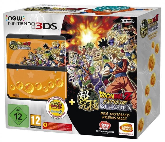 Nintendo New 3DS + Dragon Ball Z Extreme Butoden Конзоли за игри Цени,  оферти и мнения, списък с магазини