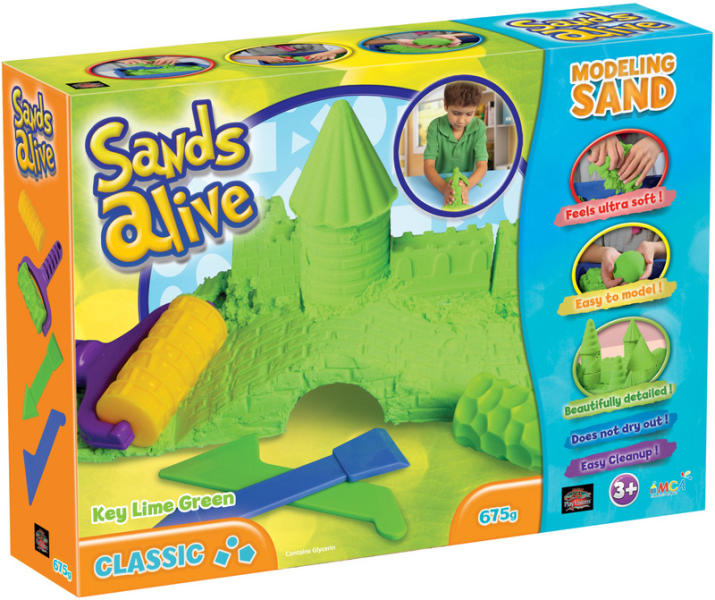 Vásárlás: Sands Alive! Klasszikus homokgyurma készlet - zöld Gyurma, agyag  árak összehasonlítása, Klasszikus homokgyurma készlet zöld boltok