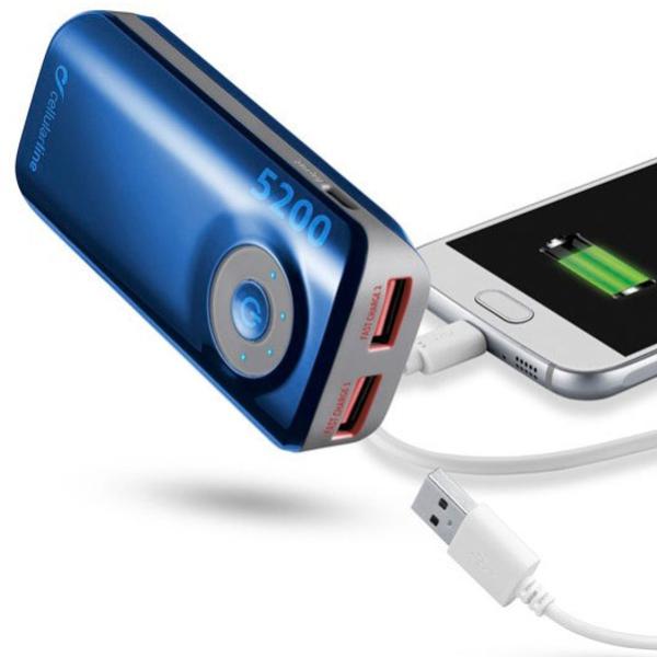 Cellular Line FreePower Dual 5200mAh (Baterie externă USB Power Bank) Preturi