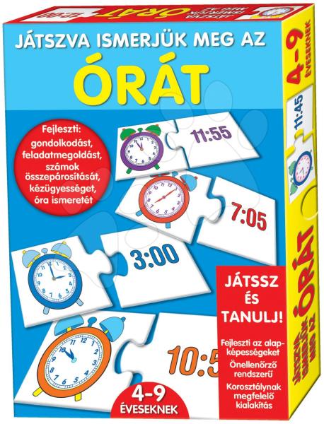 Játszva ismerjük meg az órát (636-3)