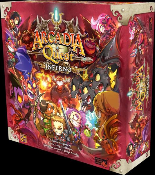 Vásárlás: CMON Arcadia Quest: Inferno Társasjáték árak összehasonlítása, Arcadia  Quest Inferno boltok