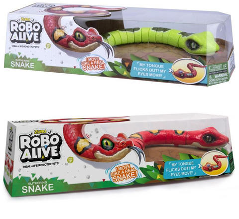 Vásárlás: ZURU Robo Alive - Kígyó (ROB25235) Interaktív játék árak  összehasonlítása, Robo Alive Kígyó ROB 25235 boltok