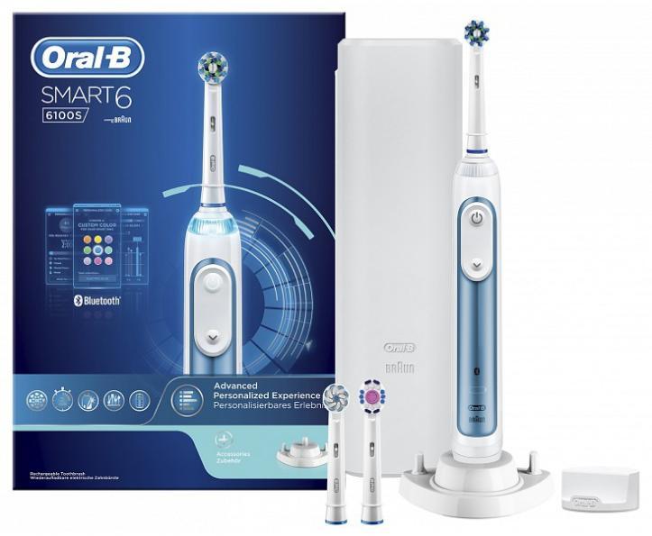 Oral-B Smart 6 6100S D700.534. 5XP elektromos fogkefe vásárlás, olcsó Oral-B  Smart 6 6100S D700.534. 5XP elektromos fogkefe árak, akciók