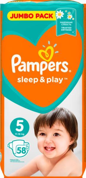 Vásárlás: Pampers Sleep & Play 5 Junior 58db Pelenka árak összehasonlítása, Sleep  Play 5 Junior 58 db boltok