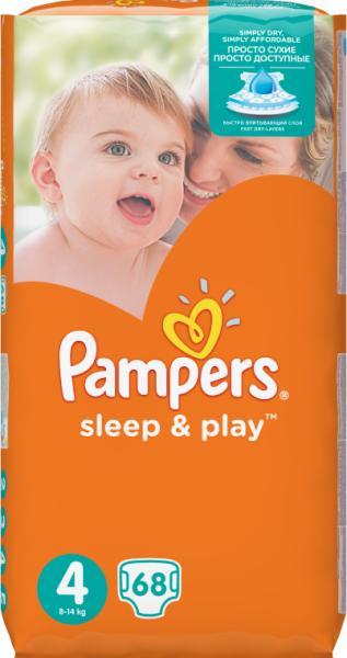 Vásárlás: Pampers Sleep & Play 4 Maxi 68 db Pelenka árak összehasonlítása, Sleep  Play 4 Maxi 68 db boltok