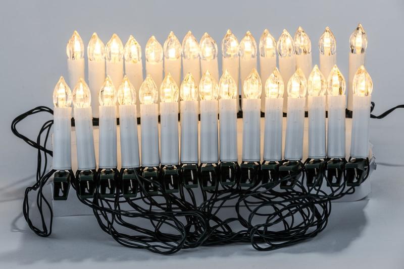 Vásárlás: 4home Candle Lights karácsonyi fényfüzér 30 LED Karácsonyfa izzó  árak összehasonlítása, CandleLightskarácsonyifényfüzér30LED boltok
