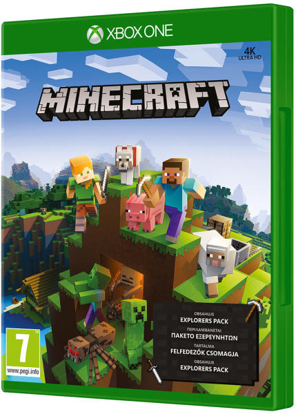 minecraft explorers pack xbox one