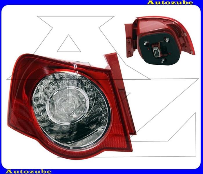 Vásárlás: VW PASSAT B6 2005.03-2010.10 /3C/ Hátsó lámpa bal külső "4 ajtós"  piros "LED-es" (foglalattal) DEPO 441-1982L-AE Hátsó lámpa árak  összehasonlítása, PASSAT B 6 2005 03 2010 10 3 C Hátsó lámpa