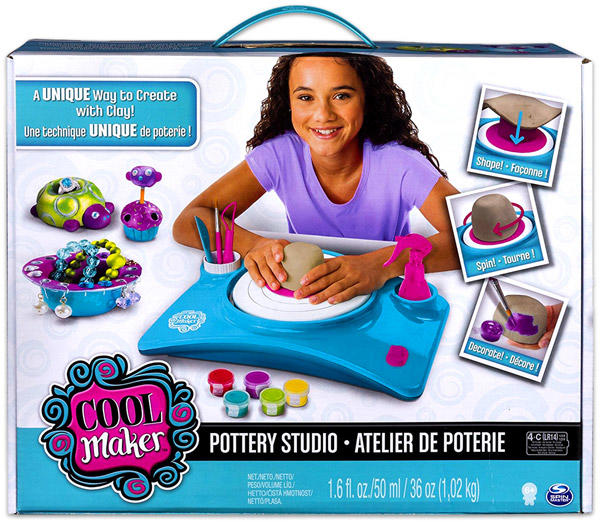 Vásárlás: Spin Master Cool Maker - Pottery Studio - Kerámiakészítő készlet  (6027865) Kreatív játék árak összehasonlítása, Cool Maker Pottery Studio  Kerámiakészítő készlet 6027865 boltok