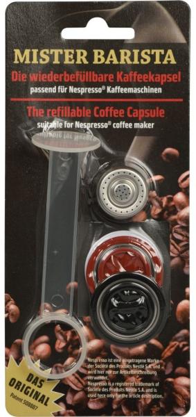 Nespresso utántölthető kapszula Mister Barista konyhai gép kiegészítő  vásárlás, olcsó Nespresso utántölthető kapszula Mister Barista árak, akciók