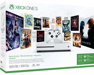 Microsoft Xbox One S (Slim) 500GB Starter Bundle Конзоли за игри Цени,  оферти и мнения, списък с магазини