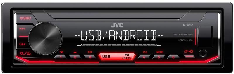 JVC KD-X152 (JVC0097) autórádió vásárlás, olcsó JVC KD-X152 (JVC0097)  autórádió árak, akciók